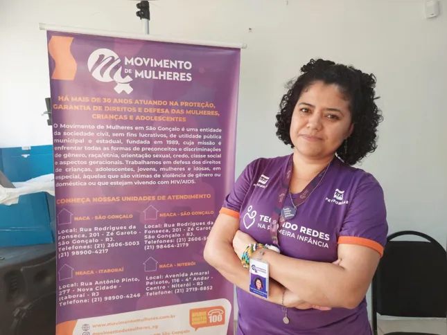 Thais Moratti, assistente social e supervisora de equipes no MMSG