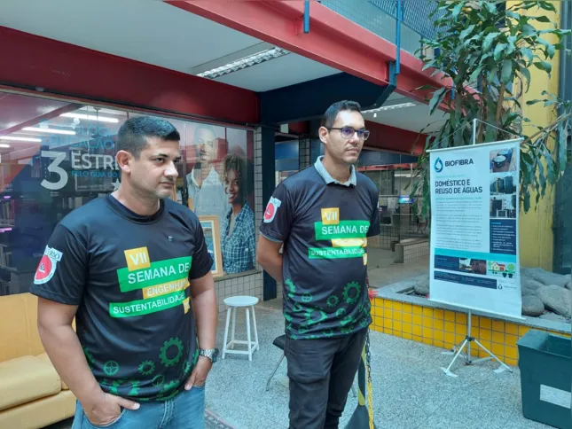 Henrique e Carlos fizeram parte do comitê de alunos que ajudou a organizar 7ª edição