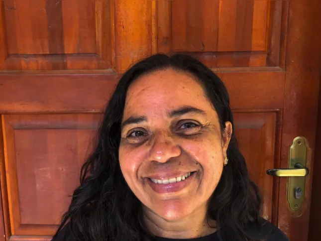 Divania Gomes, explica que chegada aos 50 trouxe consciência sobre a prática de atividades físicas