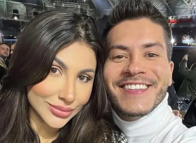 Jhenny Santucci e Arthur Aguiar esperam um filho juntos