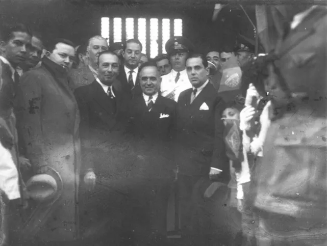 Getúlio Vargas na inauguração do Mercado Municipal, 1938