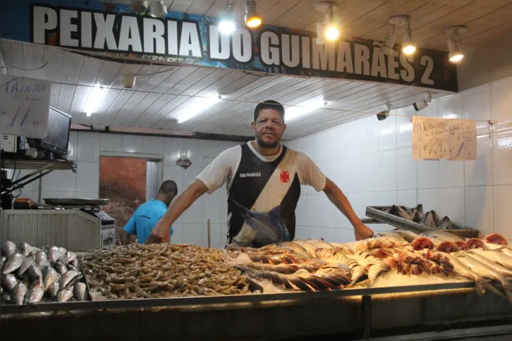 Guimarães é filho de Gilberto Marques e trabalha há mais de 30 anos no Mercado