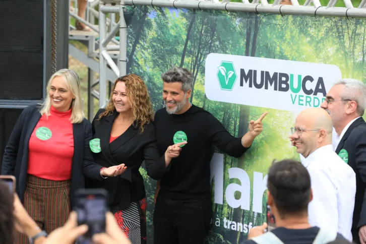 O lançamento teve presença do ator Bruno Gagliasso, parceiro da iniciativa e conhecido por levantar a bandeira da sustentabilidade
