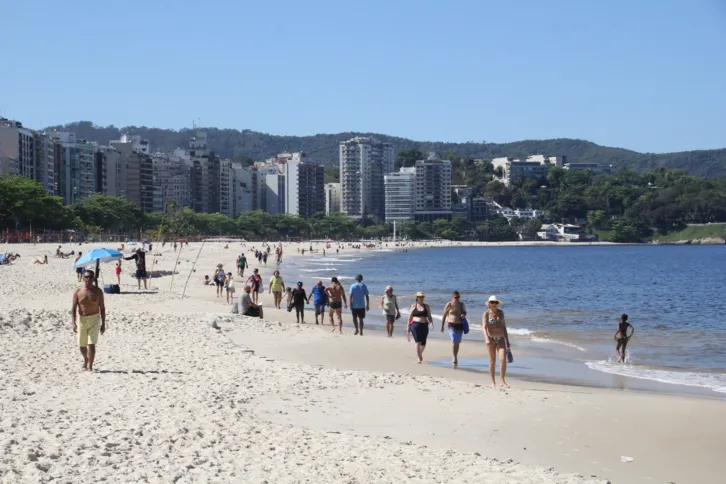 Previsão é de calor para o fim de semana