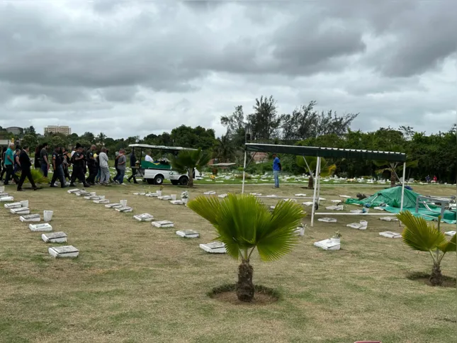 Imagem ilustrativa da imagem Corpo de subtenente morto em Itaboraí é sepultado em SG