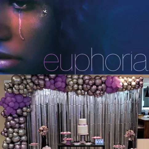 Euphoria (2019) influiu até nas decorações de festas