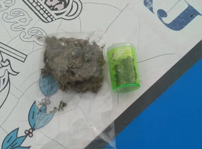 Droga encontrada com filho de Belo