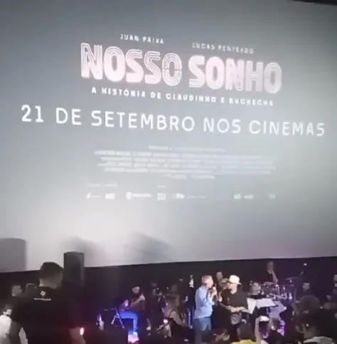 Prefeito de São Gonçalo esteve no coquetel de pré-lançamento do filme na cidade