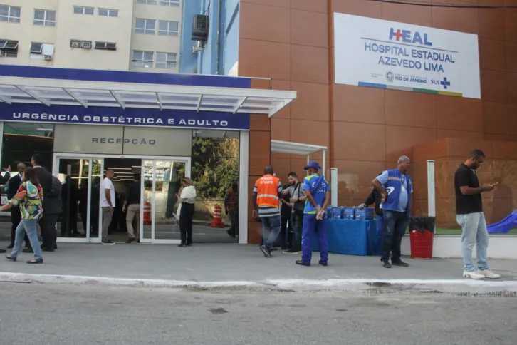 As obras incluíram a revitalização da fachada do hospital