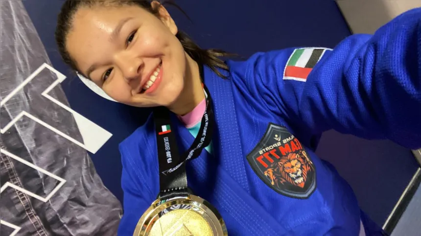 A atleta de Itaboraí foi campeã na categoria 70kg - Faixa Azul e contou a OSG sobre as dificuldades da luta a qual saiu vitoriosa