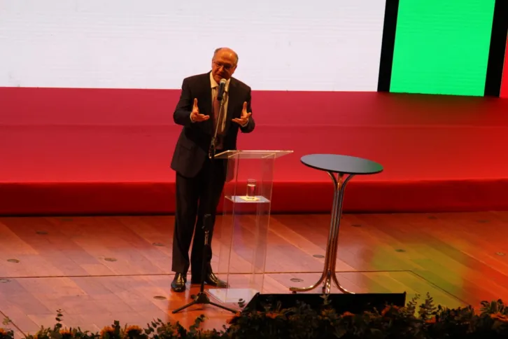 O vice-presidente da República também discursou durante o evento desta sexta-feira e exaltou o trabalho do governo