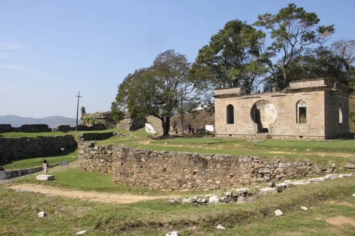 O Parque Histórico Monte Bastione está localizado na sede do 21º Grupo de Artilharia de Campanha