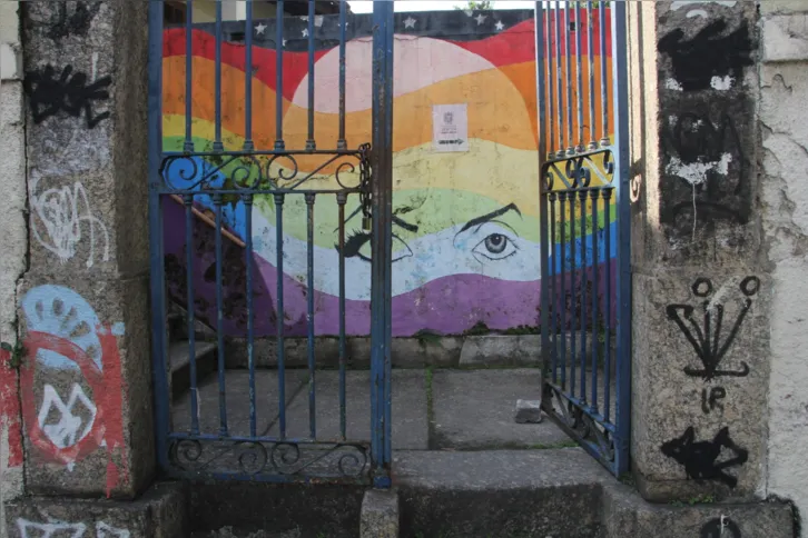 Fachada do Centro de Cidadania LGBTI de Niterói