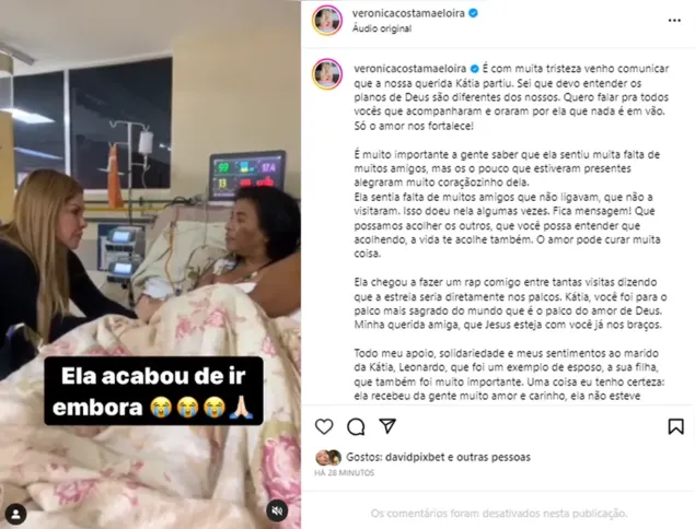 Vereador "Mãe Loira do Funk" confirmou morte nas redes sociais