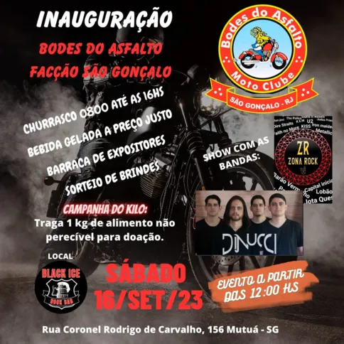 Flyer do evento