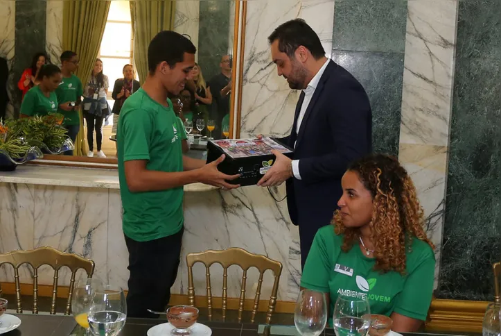 O governador Cláudio Castro aproveitou a oportunidade para ressaltar a mudança do processo ambiental do Rio