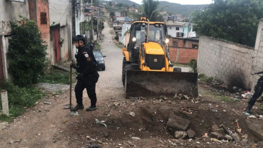 Remoção aconteceu em bairros de Cabo Frio e São Pedro da Aldeia