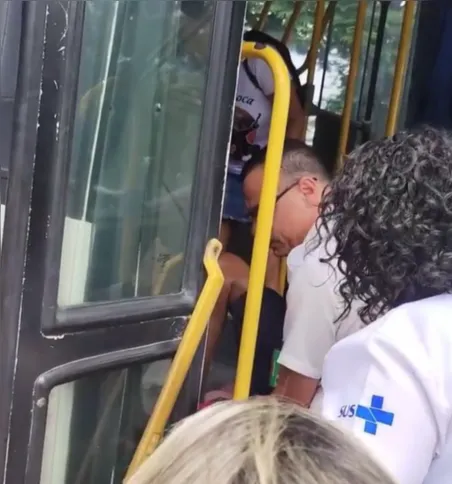 O motorista Anderson Duarte, de 46 anos, ajudou no parto de um bebê