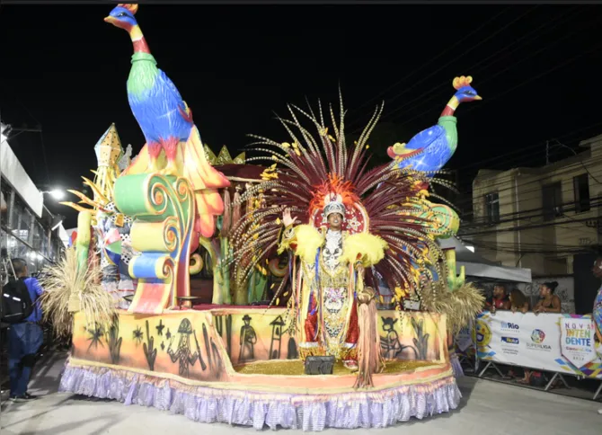 Desfile da União de Maricá, campeã da Série Prata 2023