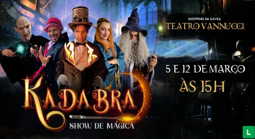 Kadabra - Show de Mágica, no Rio de Janeiro