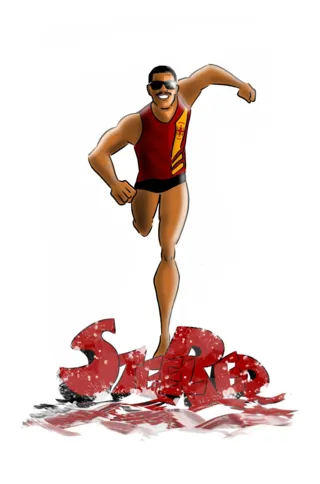 Steel Red é inspirado no bombeiro guarda-vidas Flávio