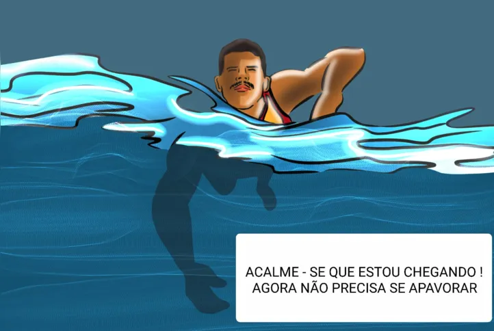 As crônicas ilustradas podem ser acompanhas através do perfil do artista e professor peruano