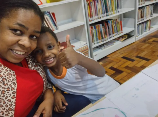 Geovane já sabe e reconhece o valor da representatividade  negra