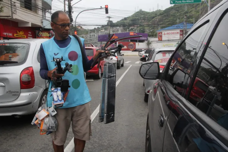 Luis Claudio, vendedor de produtos veiculares