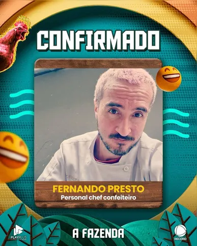 Fernando participou do Masterchef Brasil