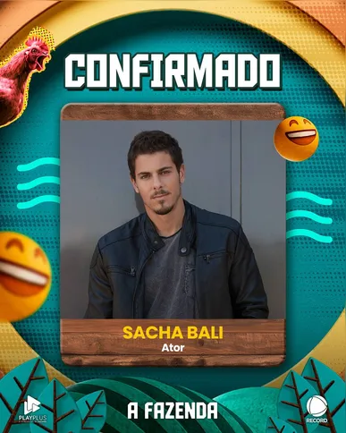 Sacha já atuou em várias novelas