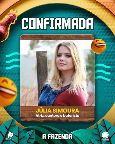 Júlia participou de "Cúmplices de um Resgate"