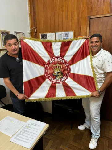 Boinha e Gustavo Soares: dirigentes estão confiantes na proposta de fazer hostória no Carnaval com a Acadêmicos da Ponta da Areia