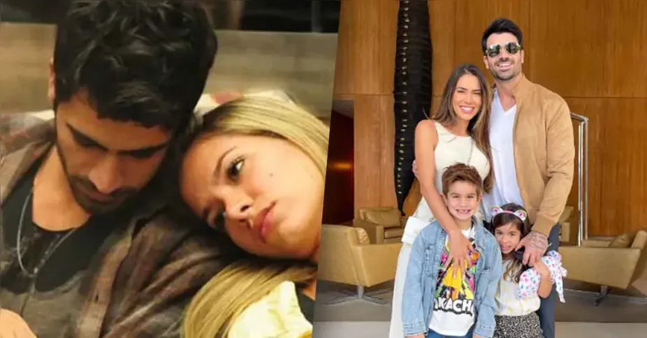 Adriana e Rodrigão são casados e pais de dois filhos