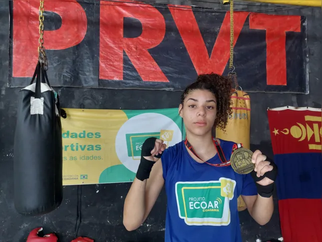 Maria Eduarda quer seguir carreira no MMA