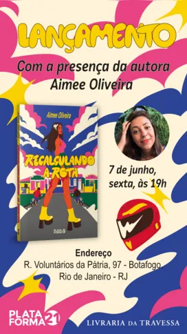 Imagem ilustrativa da imagem Autora premiada de São Gonçalo, Aimee Oliveira lança romance contemporâneo