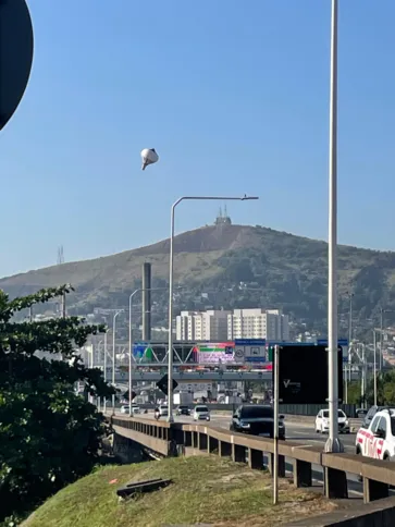 Balão teria passado bem próximo a uma aeronave