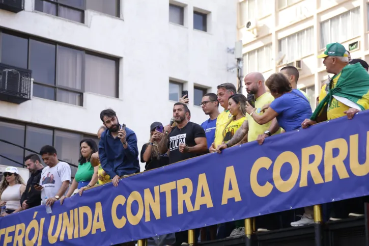 O pré-candidato à Prefeitura de Niterói, Carlos Jordy, recebeu o apoio de Bolsonaro