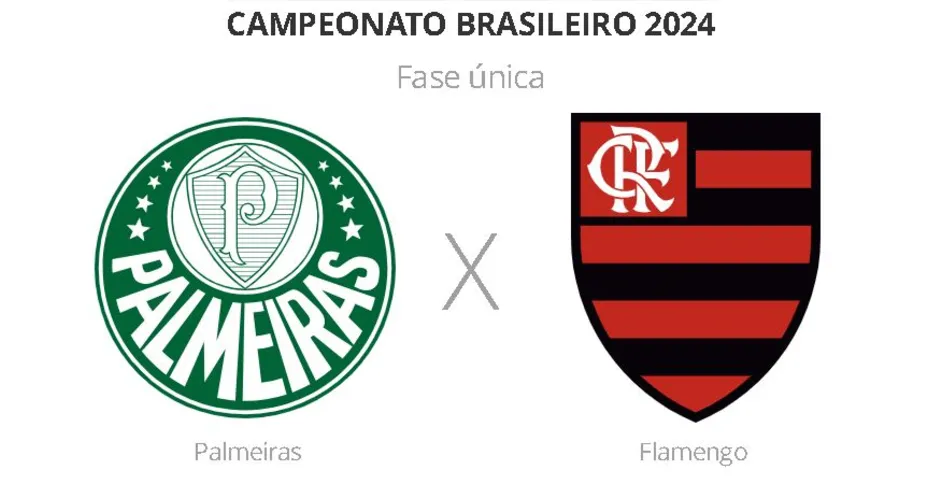 Palmeiras e Flamengo se enfrentam na tarde deste domingo, em São Paulo