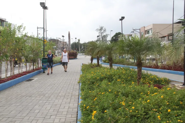 As plantas, das mais variadas cores, são cultivadas inicialmente no horto municipal e depois levadas para os canteiros mais diversos em São Gonçalo