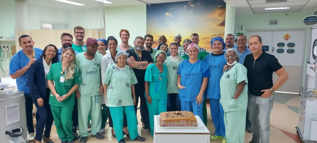 O Centro ocupa uma área de mil metros quadrados logo na entrada do hospital