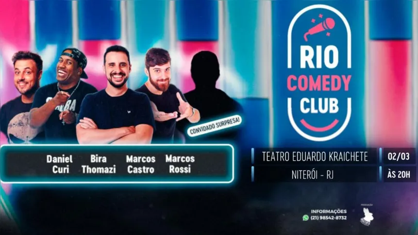 O Rio Comedy Club é um projeto formado por cariocas comediantes