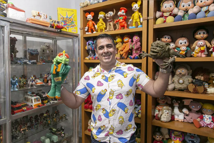 David Moreira, idealizador do Museu de Brinquedos Rebobina