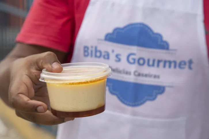 O nome 'Biba's Gourmet' foi inspirado na avó de Jaime