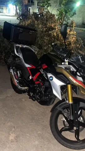 A moto foi recuperada a cerca de 2 km do local do crime