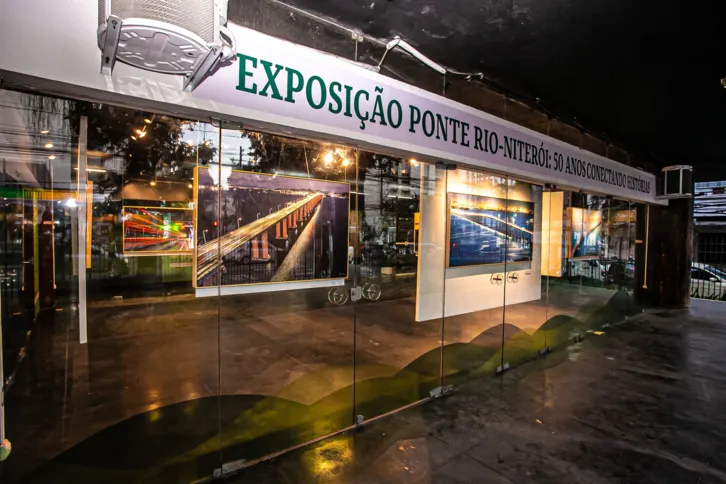 Imagem ilustrativa da imagem Exposição fotográfica celebra os 50 anos da Ponte Rio-Niterói