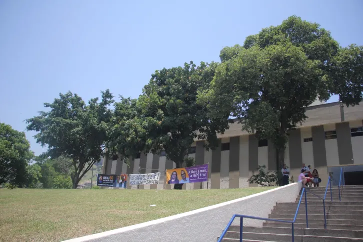 Entrada do campus