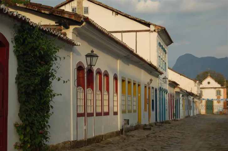 Paraty fica no sul do Estado do Rio