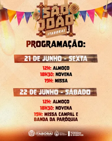 Imagem ilustrativa da imagem Festa de São João começa nesta sexta-feira em Itaboraí