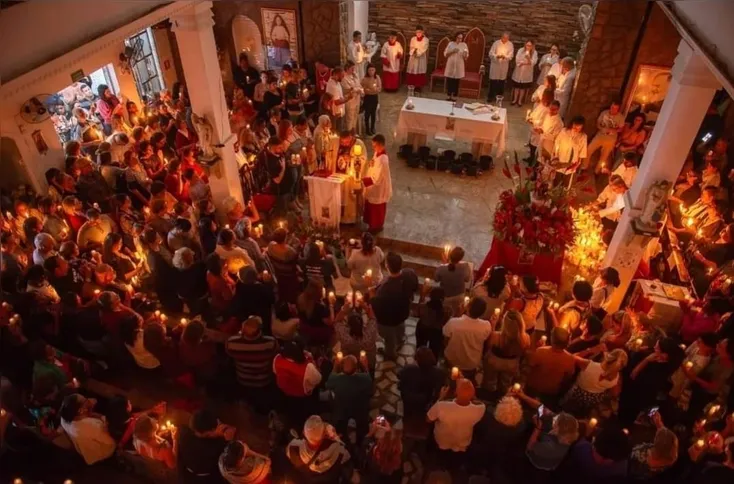 Missa em homenagem a São Miguel Arcanjo