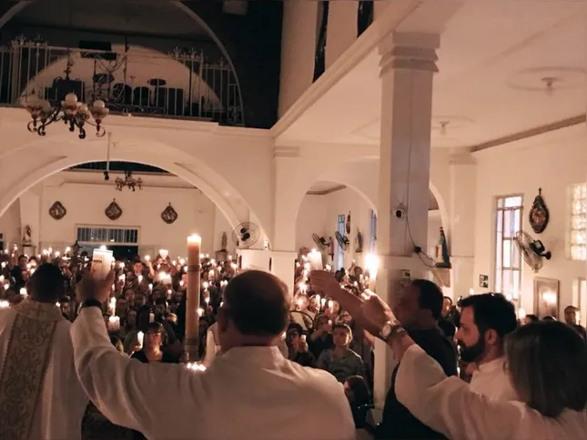 Após as missas, os fiéis poderão participar de uma confraternização no pátio da igreja